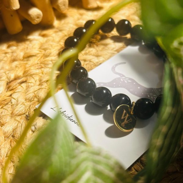 bracelet obsidienne