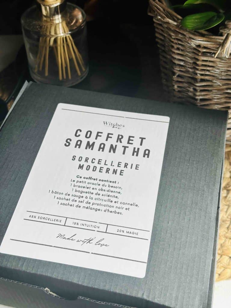 Coffret Samantha l'apprentie sorcière : débuter en sorcellerie moderne